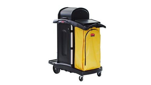 RUBBERMAID HIGH SECURITY CLEANING CART