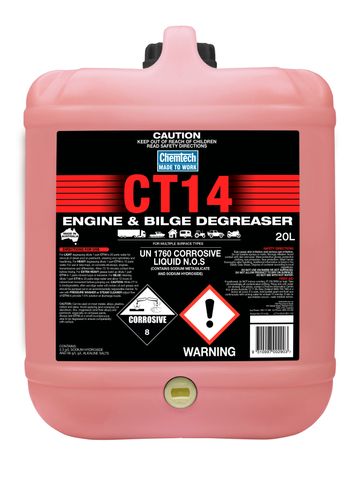 CHEMTECH CT14 ENGINE & BILGE DEGREASER 20L