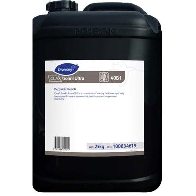 DIVERSEY CLAX SONRIL ULTRA 40B1 DESTAINER 25KG