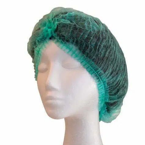 PROVAL CRIMPED BERETS 21' DISPOSABLE GREEN