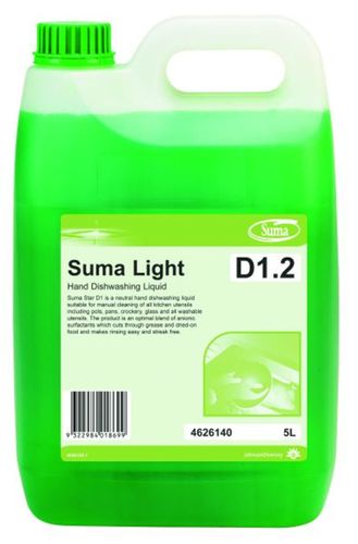 DIVERSEY SUMA LIGHT D1.2 DISHWASHING LIQUID 5L