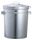 OATES GALVANISED GARBAGE BIN - 46LT