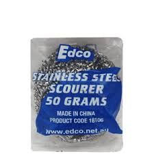 ECDO STAINLESS STEEL SCOURER - 50G