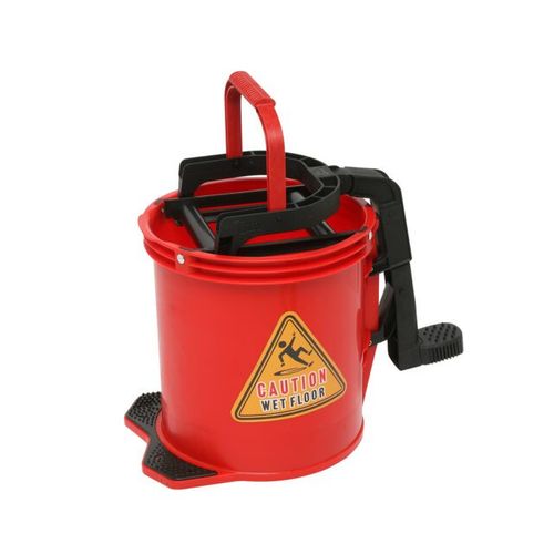 EDCO ENDURO NYLON WRINGER BUCKET 15L RED