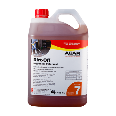 AGAR DIRT OFF HEAVY-DUTY DETERGENT 5L