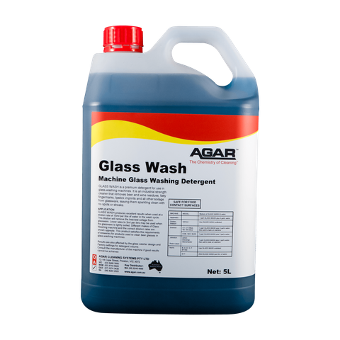 AGAR GLASS WASH MACHINE DETERGENT 5L
