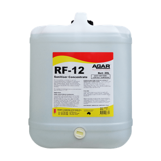 AGAR RF-12 NO RINSE SANITISER 20L