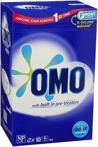 OMO FRONT LOADER CONCERNTRATED LAUNDRY POWDER 2X6KG