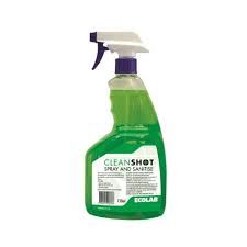 ECOLAB CLEANSHOT SPRAY AND SANITISE