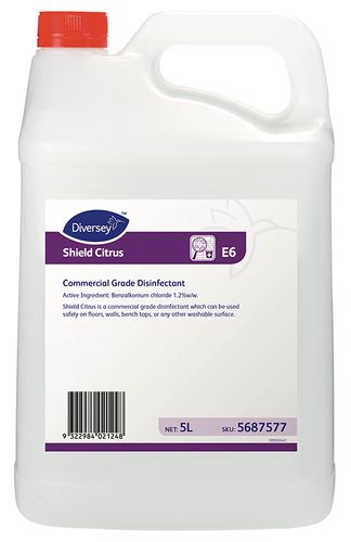 DIVERSEY SHIELD CITRUS DISINFECTANT 5L