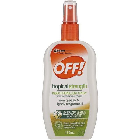OFF!! TROPICAL STRENGHT INSECT REPLELLENT SPRAY
