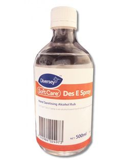 DIVERSEY SOFTCARE DES E HAND SANITISER 500ML