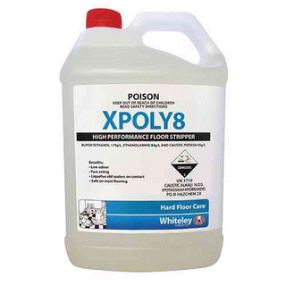 WHITELEY XPOLY8 5L FLOOR STRIPPER