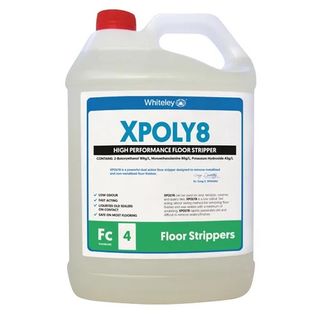 WHITELEY XPOLY8 HIGH PERFORMANCE FLOOR STRIPPER 5L