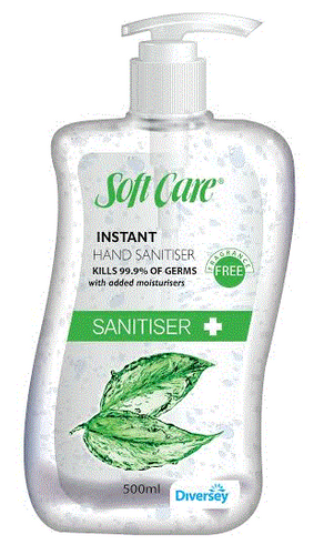 SOFTCARE HAND SANITISER GEL 500ML