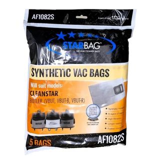 CLEANSTAR AF1082S SYNTHETIC VAC BAG BUTLER (5 PACK)