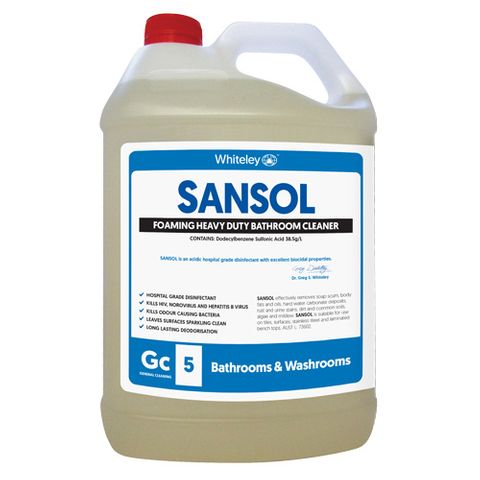 WHITELEY SANSOL DISINFECTANT 5L