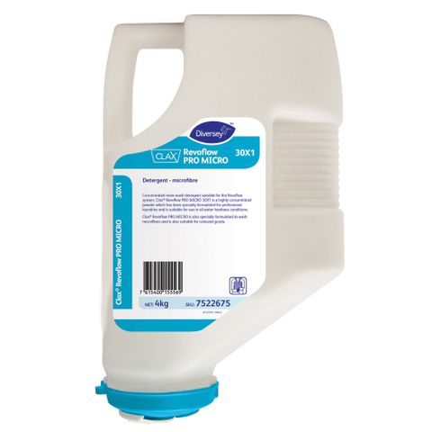 DIVERSEY CLAX REVOFLOW PRO DETERGENT MICRO 30X1