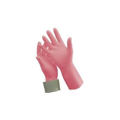 TUFF PINK SILVER LINED GLOVES - SIZE 8-8.5