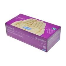 SECURITEX PF LATEX EXAMINATION GLOVES (MEDIUM)