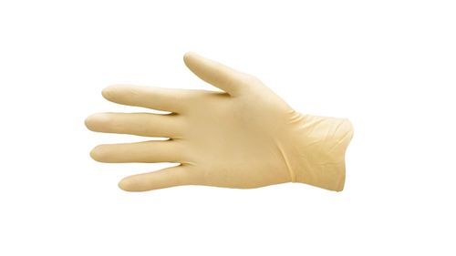 SECURITEX PF LATEX EXAMINATION GLOVES MEDIUM