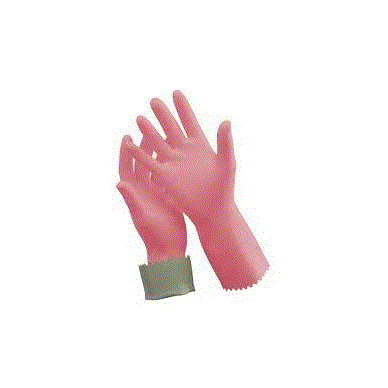 TUFF PINK SILVERLINED GLOVES - SIZE 7-7.5