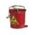 OATES WIDE MOUTH ROLLER WRINGER BUCKET 16L - RED