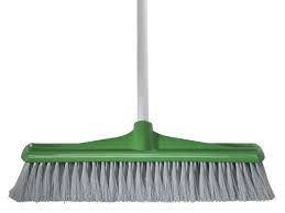 OATES 450MM JUMBO INDOOR BROOM GREEN