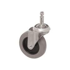 OATES 3" FRONT CASTER WHEEL FOR JANITORS TROLLEY