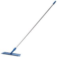 OATES 400MM ULTRA FLAT MOP  BLUE COMPLETE WITH HANDLE