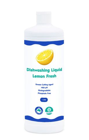 CLEANPLUS DISHWASHING LIQUID 1L LEMON FRESH