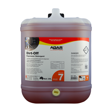 AGAR DIRT OFF HEAVY-DUTY DETERGENT 20L