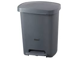OATES BIN PEDAL GREY 30L