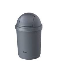 OATES DOMED GREY BIN 28L