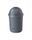 OATES DOMED GREY BIN 28L