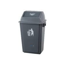 OATES FLIP BIN - 60L, GREY