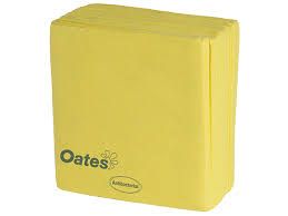 OATES HEAVY DUTY INDUSTRIAL WIPES YELLOW (20 PACK)