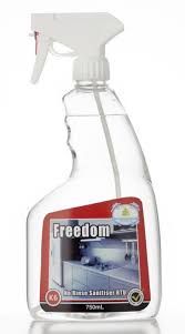 FREEDOM RTU RINSE FREE SANITISER 750ML