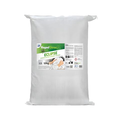 RAPIDCLEAN ECLIPSE LAUNDRY POWDER 15KG BAG