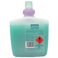 WHITELEY SANITOL ANTI-BAC HAND SANITISER 1L POD REFILL