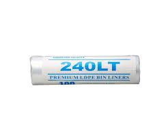 PREMIUM CLEAR GARBAGE BAGS ROLL 240L