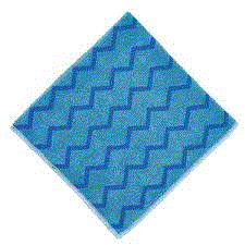 RUBBERMAID HYGEN MICROFIBRE CLOTH - BLUE