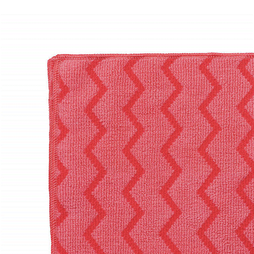 RUBBERMAID HYGEN MICROFIBRE CLOTH - RED