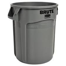 GREY BRUTE CONTAINER WITHOUT LID 37.9L