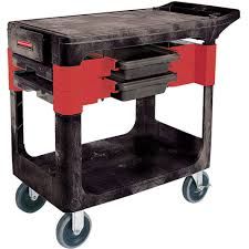 RUBBERMAID TRADES CART