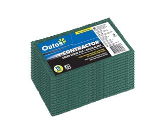 OATES CONTRACTOR HEAVY DUTY SCOUR PAD - 15PK