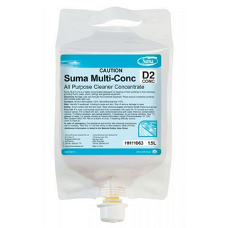 DIVERSEY SUMA MULTI CONC ALL PURPOSE CLEANER D2 CONC 1.5L