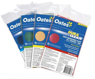 OATES DURACLEAN THICK MICROFIBRE CLOTH - RED