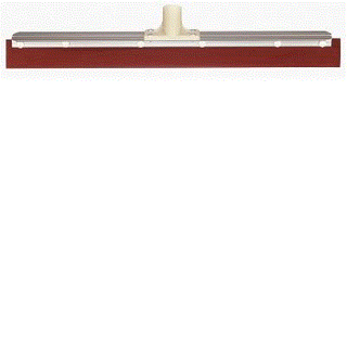 OATES 600MM ALUMINIUM BACK SQUEEGEE HEAD ONLY - RED RUBBER