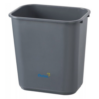 OATES 28 LITRE DESK BIN GREY